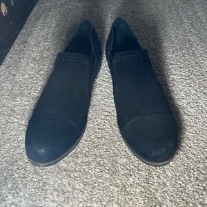 Kork-Ease Dark Suede Loafers